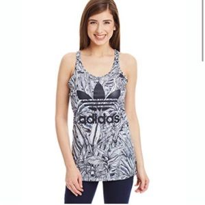 Adidas Florera Tropical Print Racerback Tank
